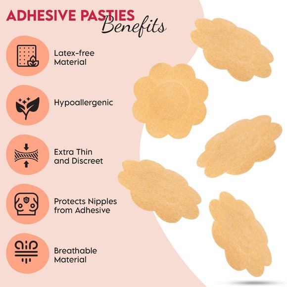 WonderTwins Breast Lift Tape - Waterproof & Sweat-proof Adhesive Boob Tape NEW - Picture 9 of 9